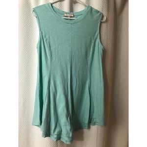 Light blue muscle tank